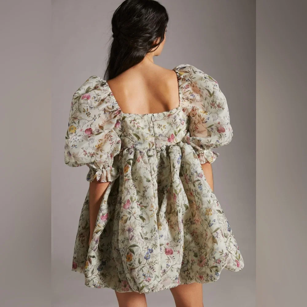 Selkie Wildflower Kilburn Bubble Puff Dress - Picture 3 of 8